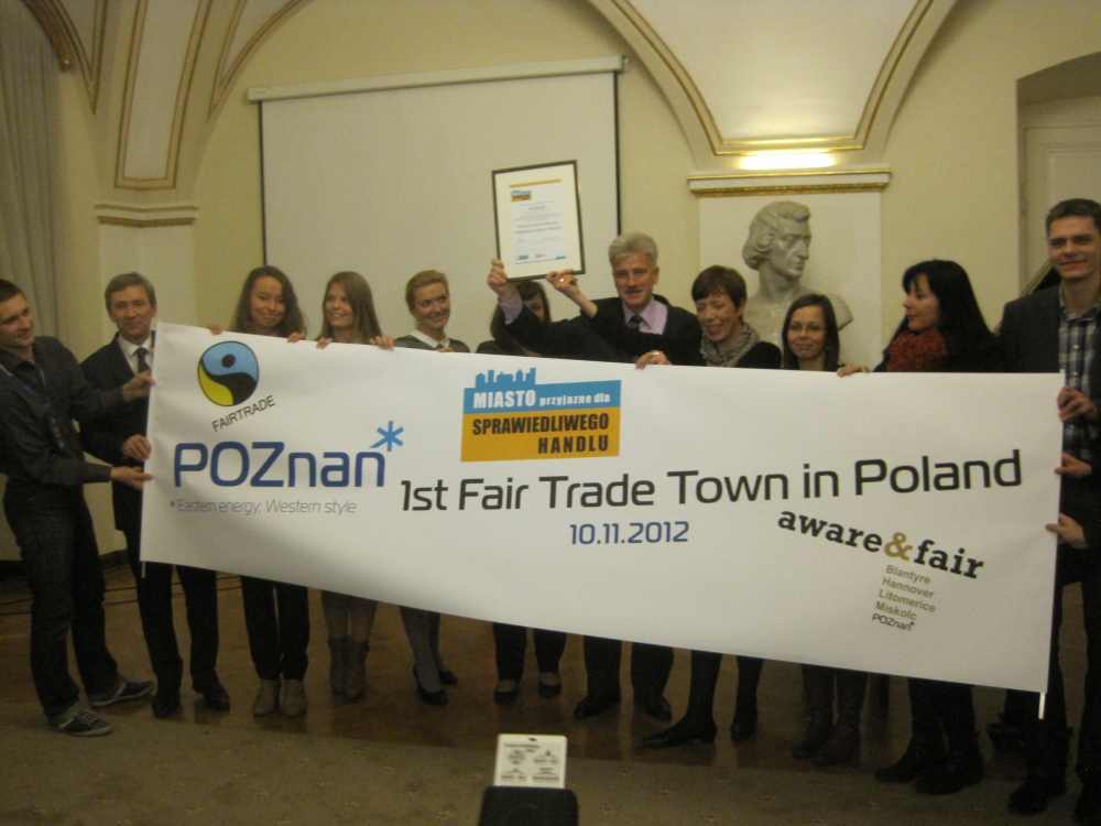  Fair Trade Towns International Conference Poznan, Poland 2012